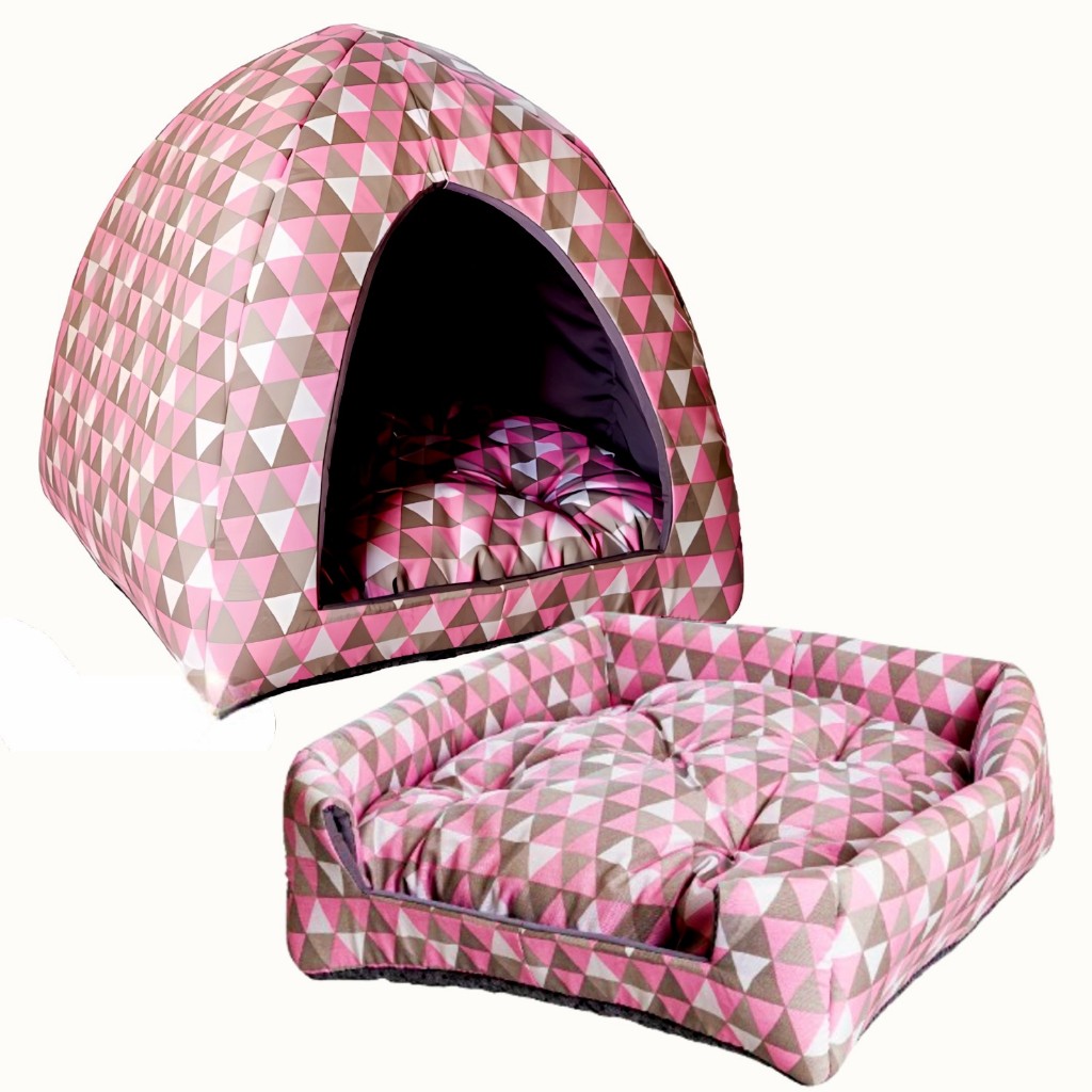 Casinha Cama Caminha Toca Tenda Gato Cães Iglu Impermeável Lavável Pet