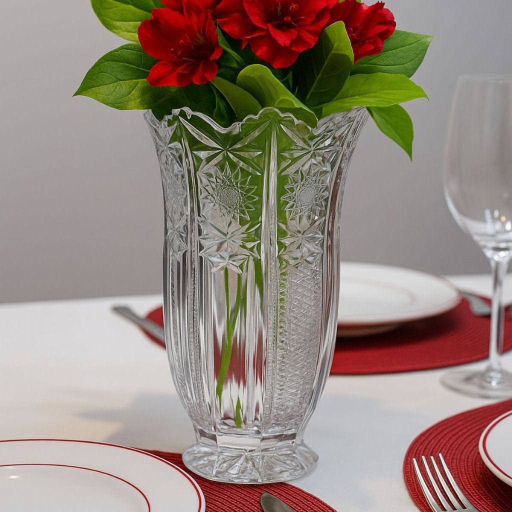 Kit com 10 Vaso Acrílico Para Eventos e Festas Enfeite de Mesa Versátil