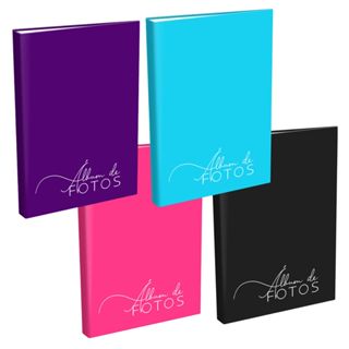 ÁLBUM POCKET 10X15 PARA 40 FOTOS | MODELO COR LISA | CLÁSSICO E RESISTENTE em Oferta na Shopee