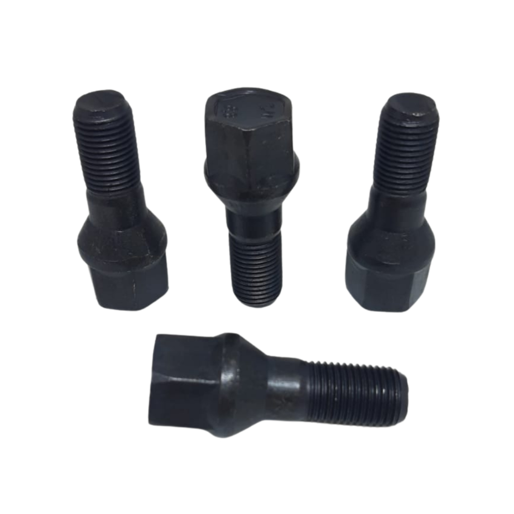 Jogo 4 Parafuso Roda Ferro Citroen C3 Xsara Peugeot 106 206 207 Hoggar Partner