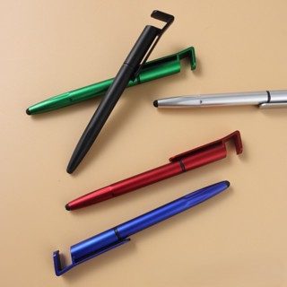 Kit 10/20/30 Und Caneta Plástica Touch com Suporte Celular e Limpa Tela Esferográfica - 708 em Oferta na Shopee