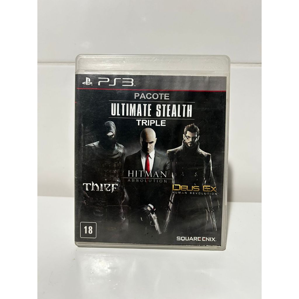 Ultimate Stealth Triple Pack [3 em 1] ~ PS3 [Deus Ex + Hitman Absolution + Thief]