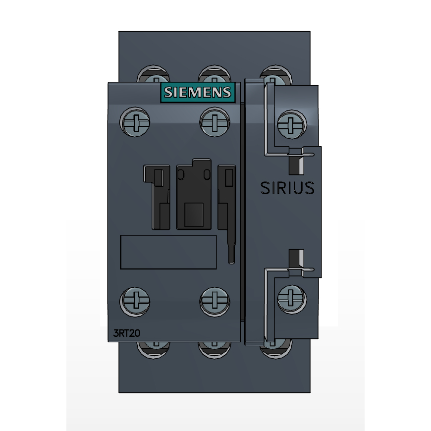 Contator Siemens 3rt20 27-1an20 3p 32a 15kw 220v Trifásico