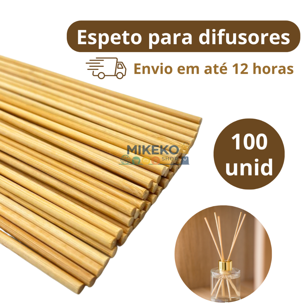 Vareta Para Difusor Com 100 Unidade 30cm - 25cm - 20cm - 17cm em Oferta na Shopee