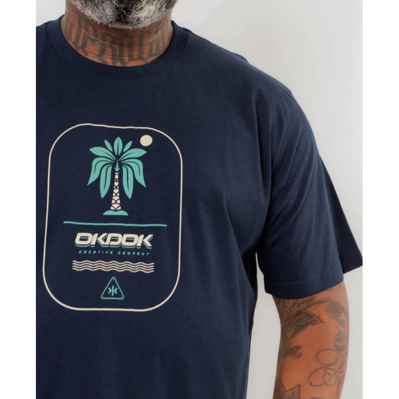 Plus Size - Camiseta OKDOK - Tamanho 50