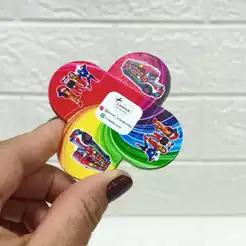 Forminhas para Brigadeiro Doces Festa Aniversário Personalizada Carreta Furacão