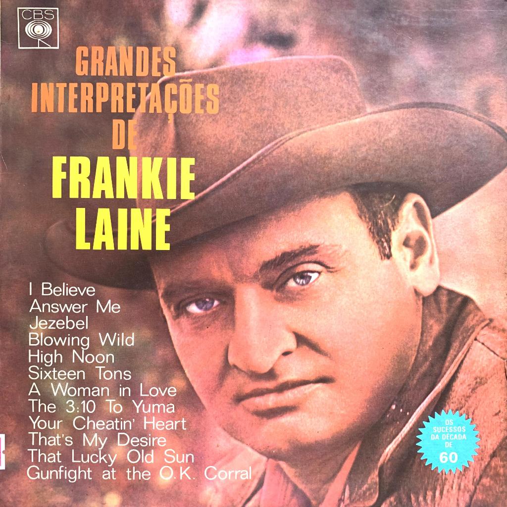 Disco de Vinil LP - Grandes Interpretações de Frankie Laine - 1970