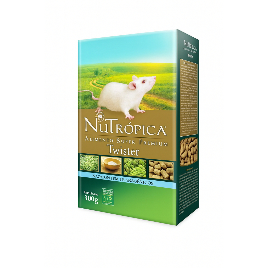 Ração Twister 300 g - Nutrópica Super Premium Extrusada