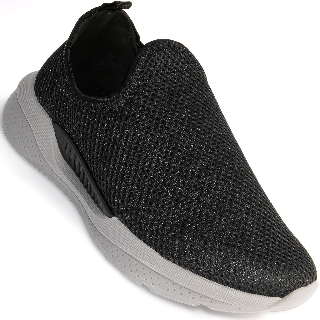 Tênis Molekinho Menino Infantil Calce Fácil Macio Original 2864 Preto
