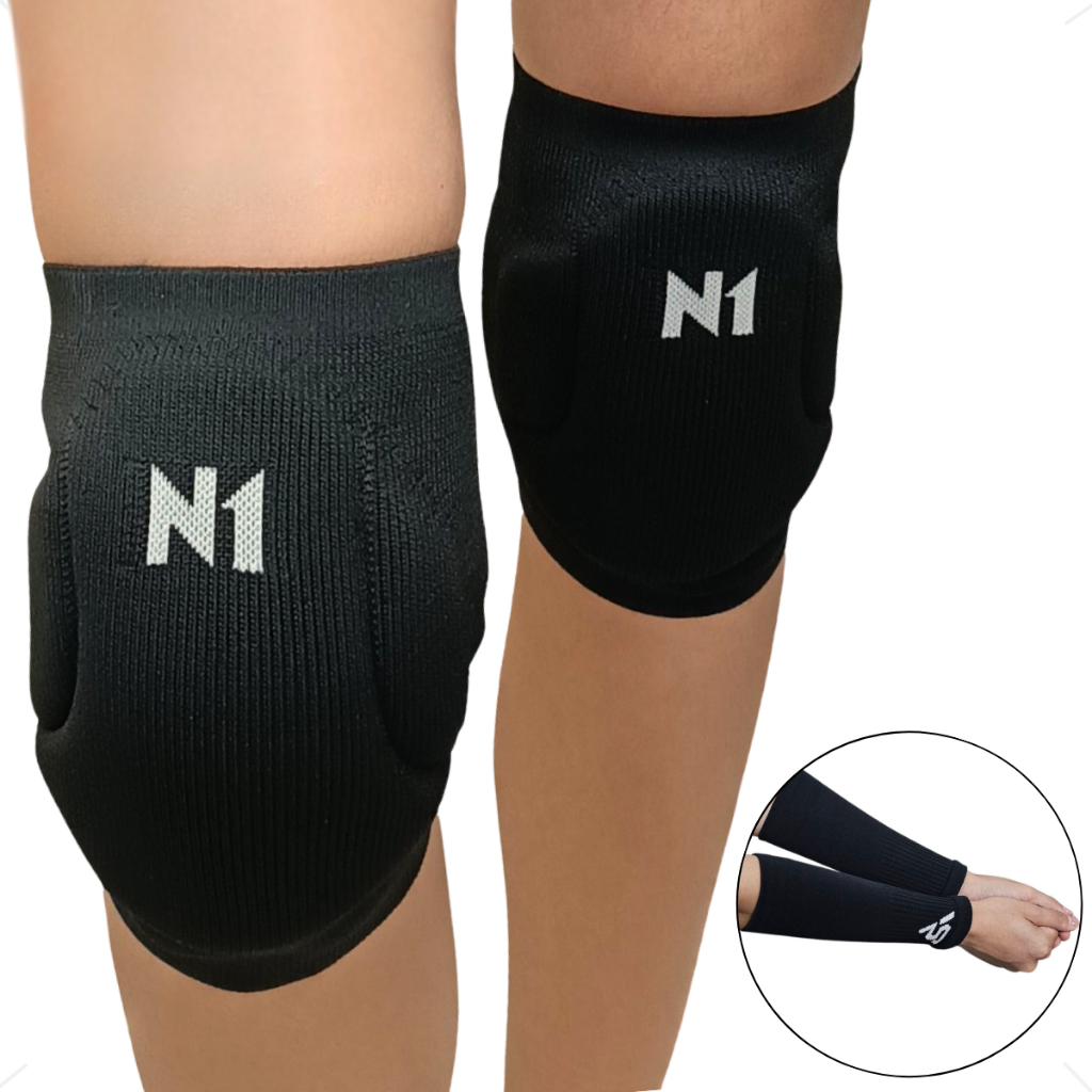 Joelheira N1 Sport Slide Infantil Juvenil + Manguito Premium ORIGINAL em Oferta na Shopee