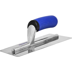 Desempenadeira De Aço Inox Retangular Lisa