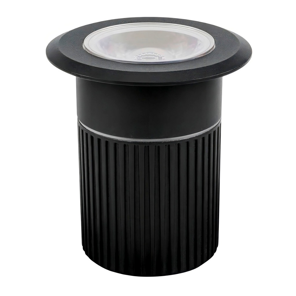 Luminária Embutir Solo Stella Focco STH7707/30 10W 3000K IP67 30° Bivolt LED Jardim Piso Externo