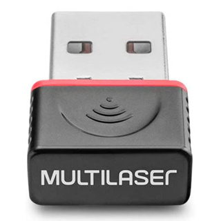 USB Adaptador Wi-Fi Multilaser RE035 - Nano - 150Mbps - MU-MIMO em Oferta na Shopee