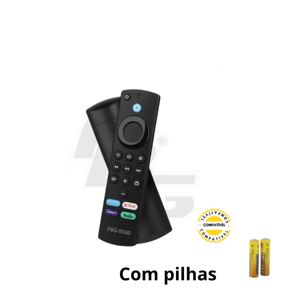 Controle Remoto Com Voz Para Amazon Fire Stick Tv 4k Max e 3.0