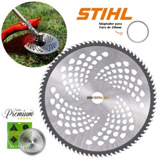 Lâmina Disco Serra 80 Dentes Para Roçadeira Stihl FS80 / FS85 / FS120 / FS160 / FS220 / FS280 em Oferta na Shopee