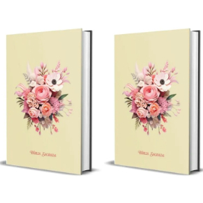Kit Bíblia Sagrada ACF | Buquê Flores | Capa Dura | 2 Unidades