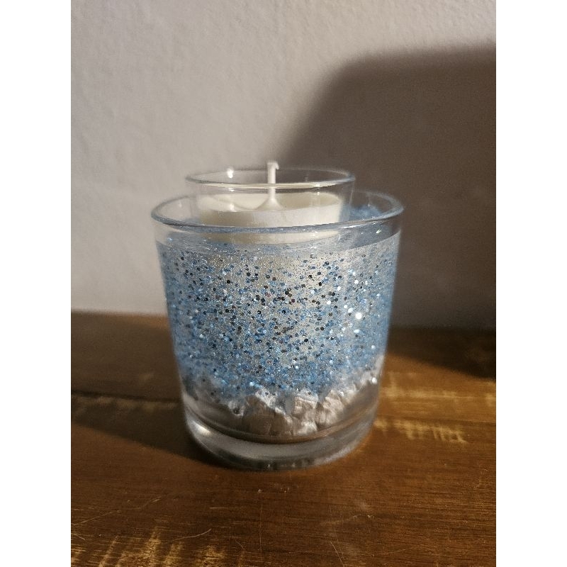 Vela luminária em copo de vidro - DScuro Aromas