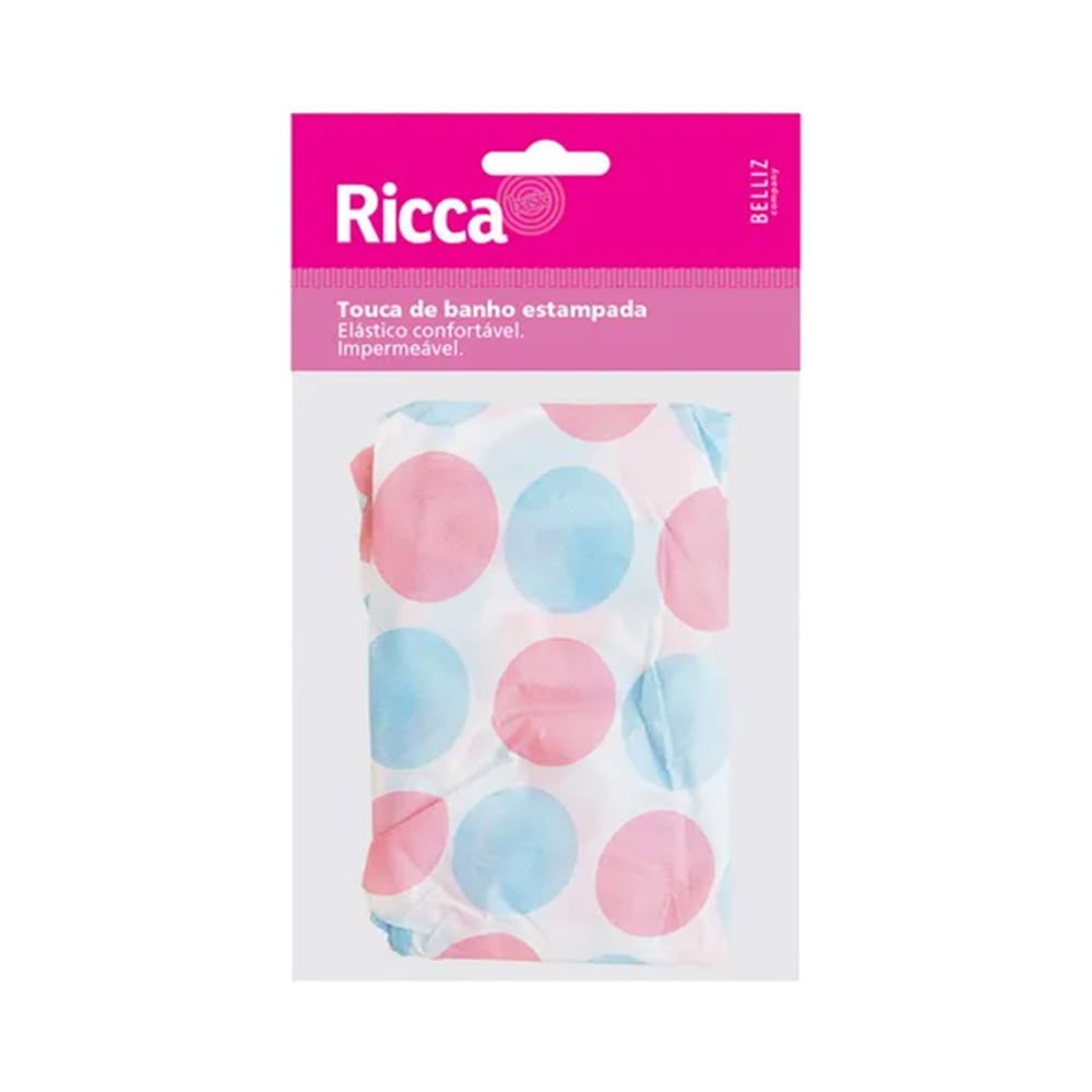 Touca de Banho Ricca Estampada (0392) em Oferta na Shopee