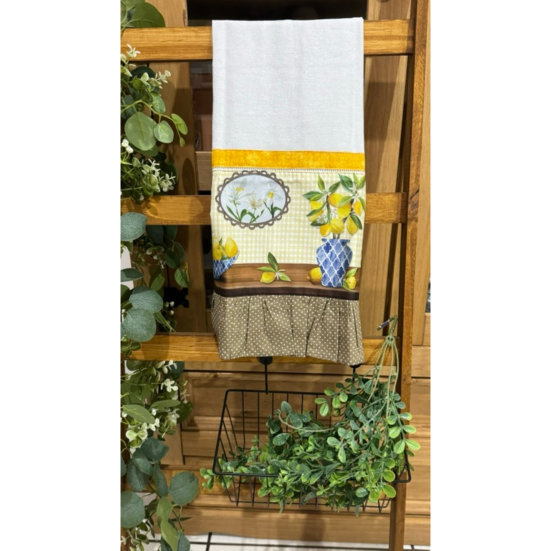 Pano de prato/pano de copa decorado