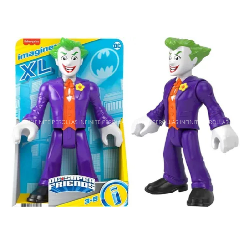 Boneco Imaginext Xl The Joker Dc Super Friends Batman Mattel