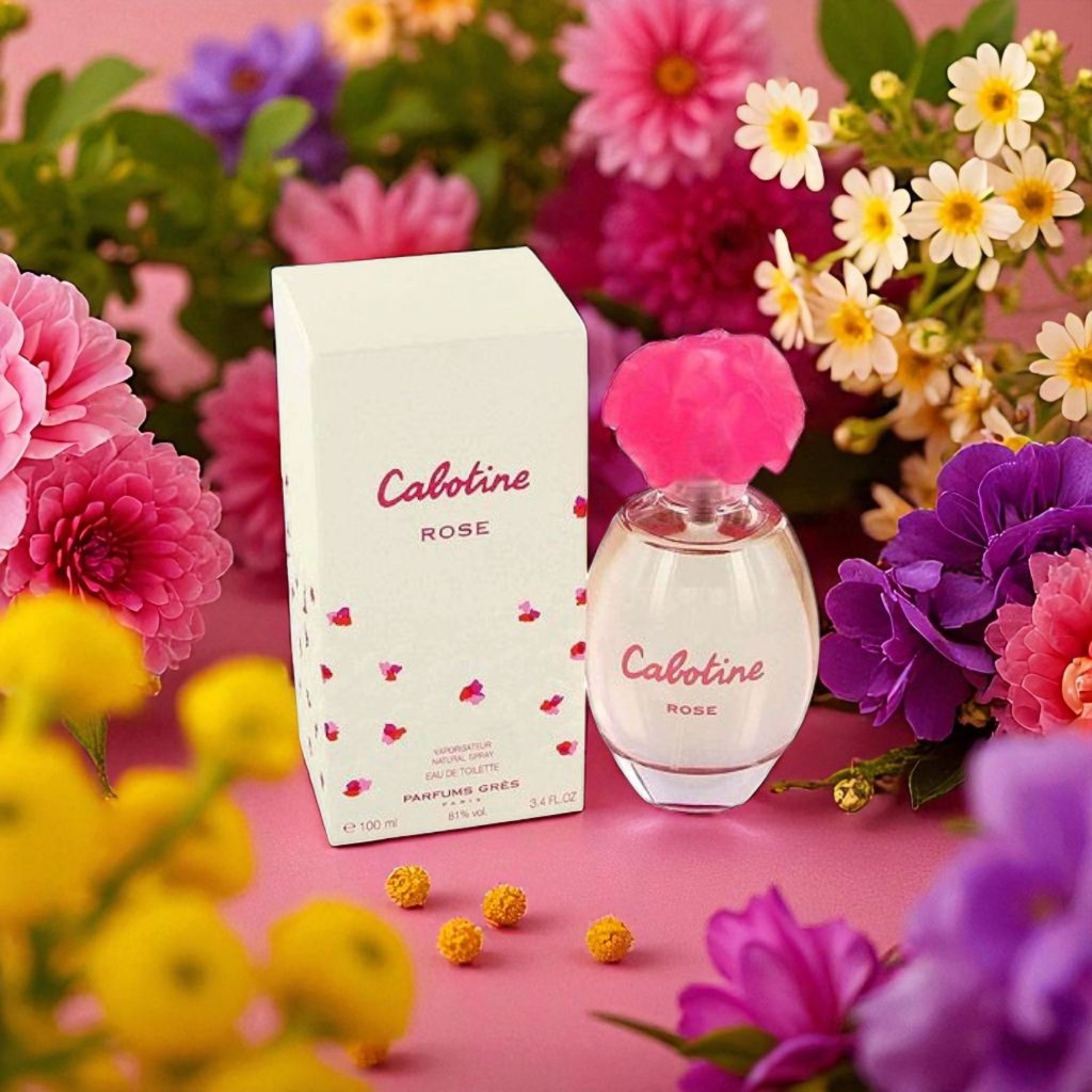 Perfume Cabotine Rose Parfums Grès Eau de Toilette 100ml – Feminino, Floral Frutado e Romântico