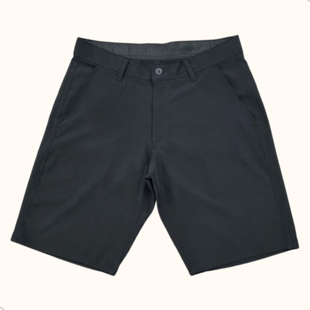 Bermuda Masculina Tactel Elastano Social Casual tecido Confortável Leve e estilosa com Bolso estilo faca