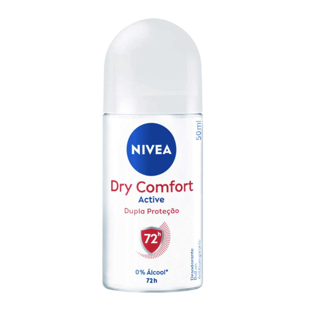 NIVEA Desodorante Antitranspirante Roll On Dry Comfort 50ml