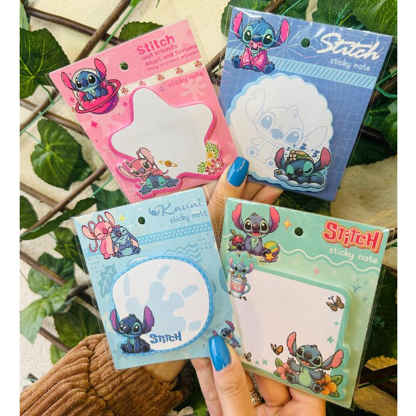 Post It Stitch Deocarado Colorida Papelaria Fofa Material Escolar Lilo e Stitch Presente Fofo