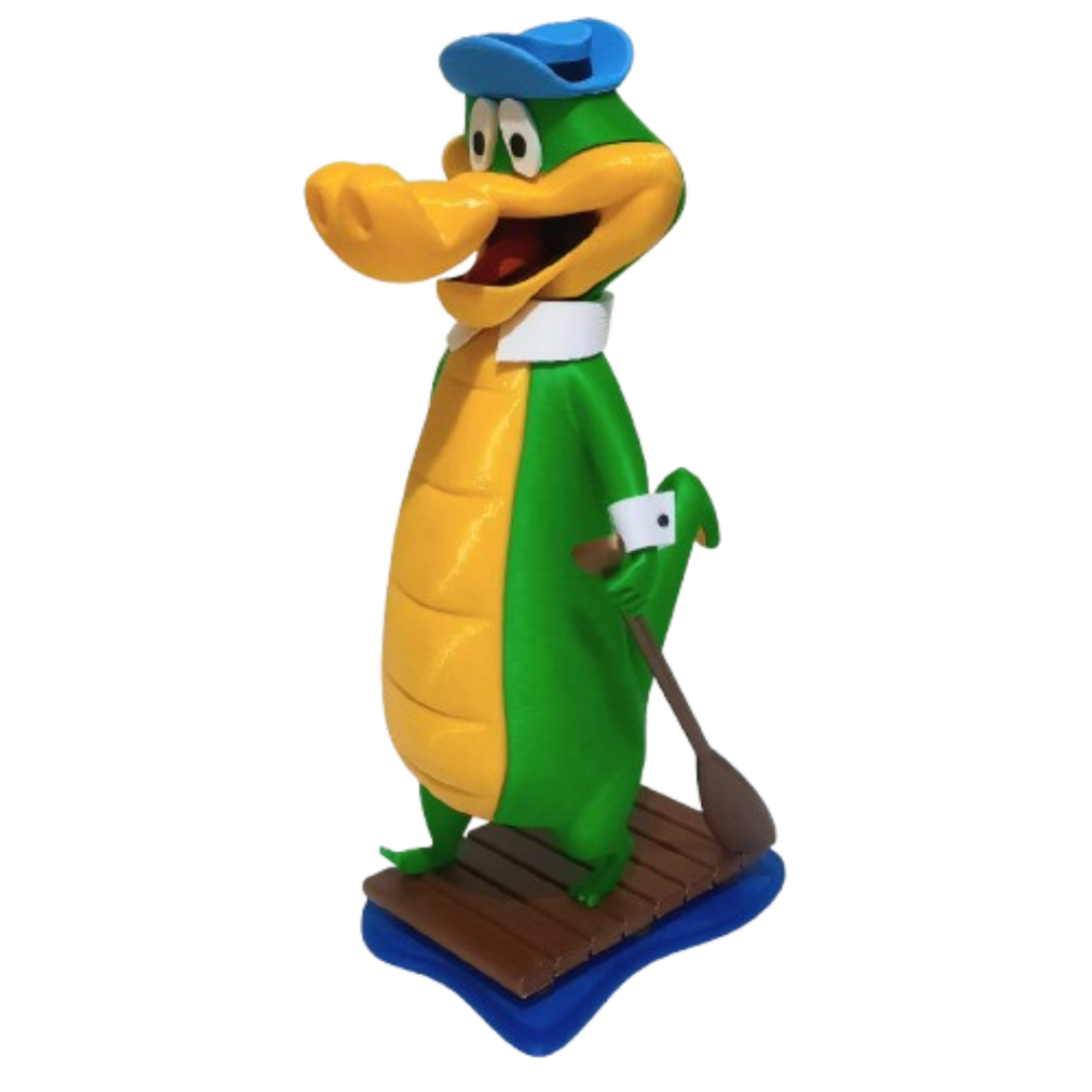 Boneco Wally Gator  3D 20cm Personagem Clássico em Oferta na Shopee