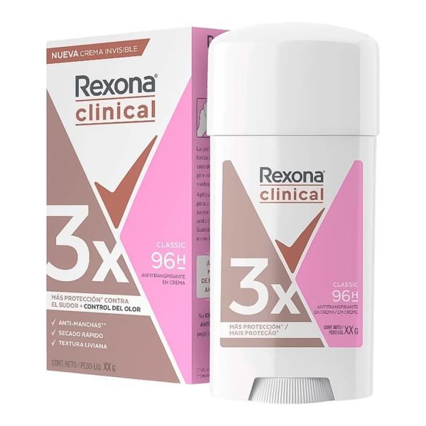Rexona Clinical Creme Classic 58g – Kit com 2 Unidades em Oferta na Shopee