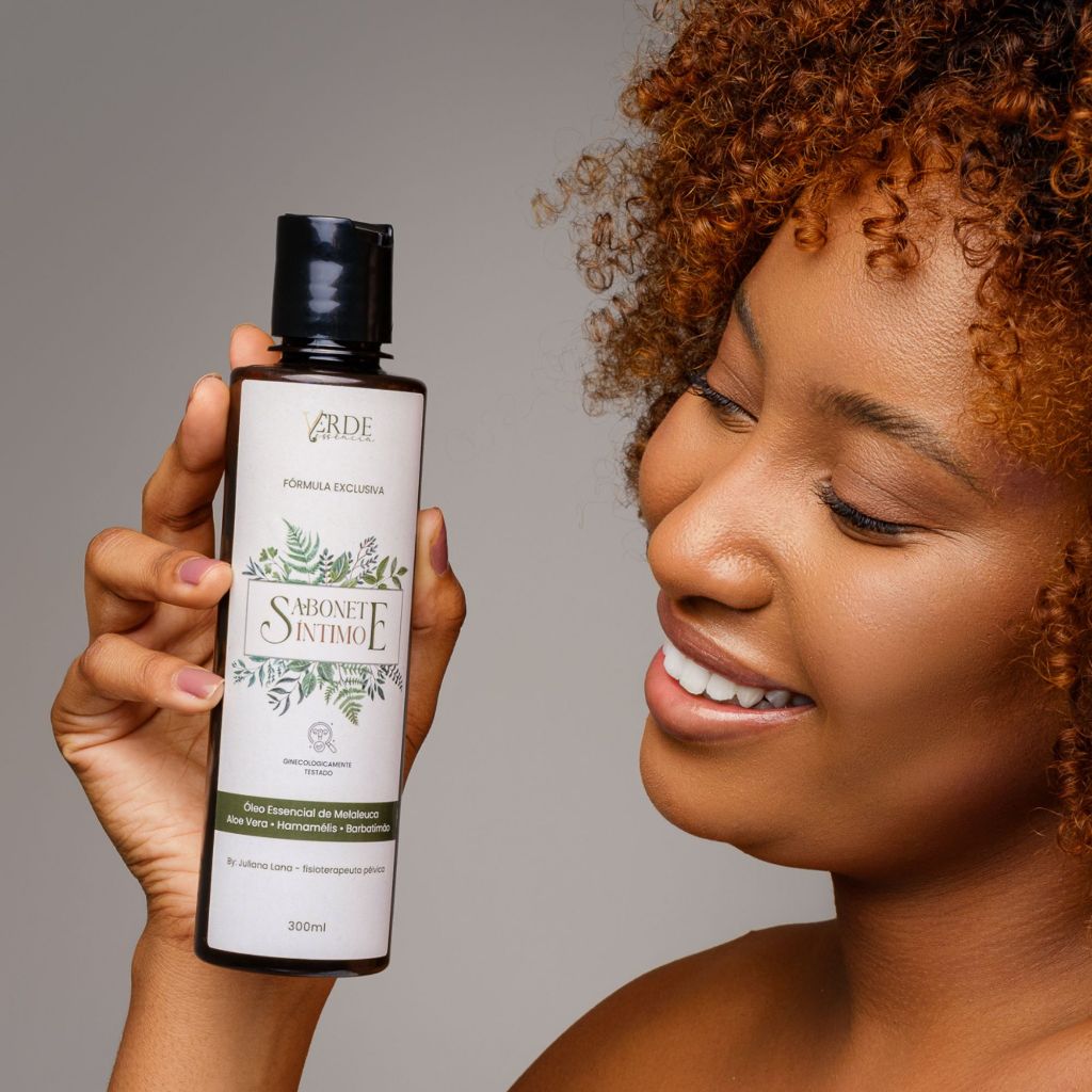 Sabonete Íntimo Combate Candidíase de Repetição Vaginose E Mal Cheiro Barbatimão Aloe Vera Hamamelis