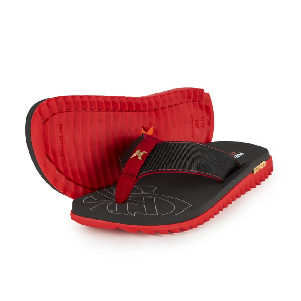 Chinelo Kenner Kivah Flamengo Rubro-Negro
