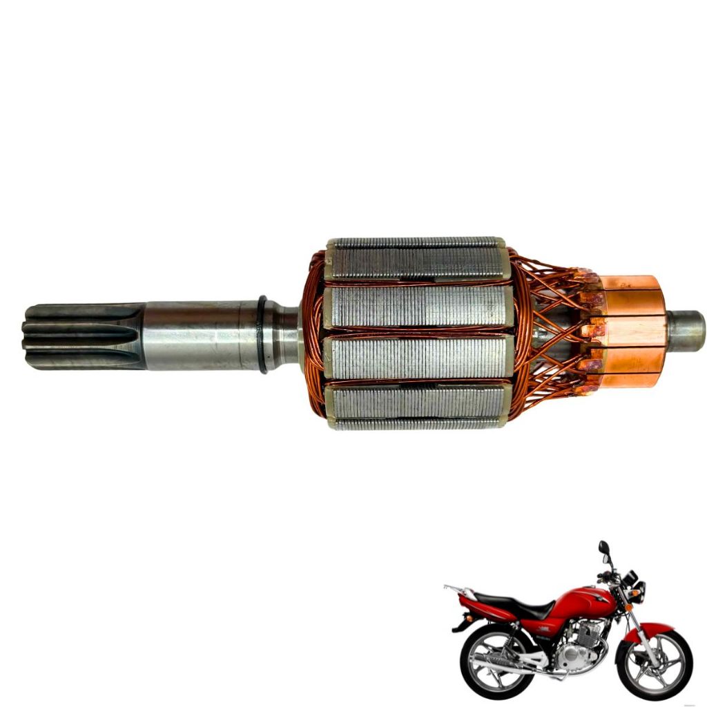 Induzido motor partida yes 125 intruder 125 Pino 9mm