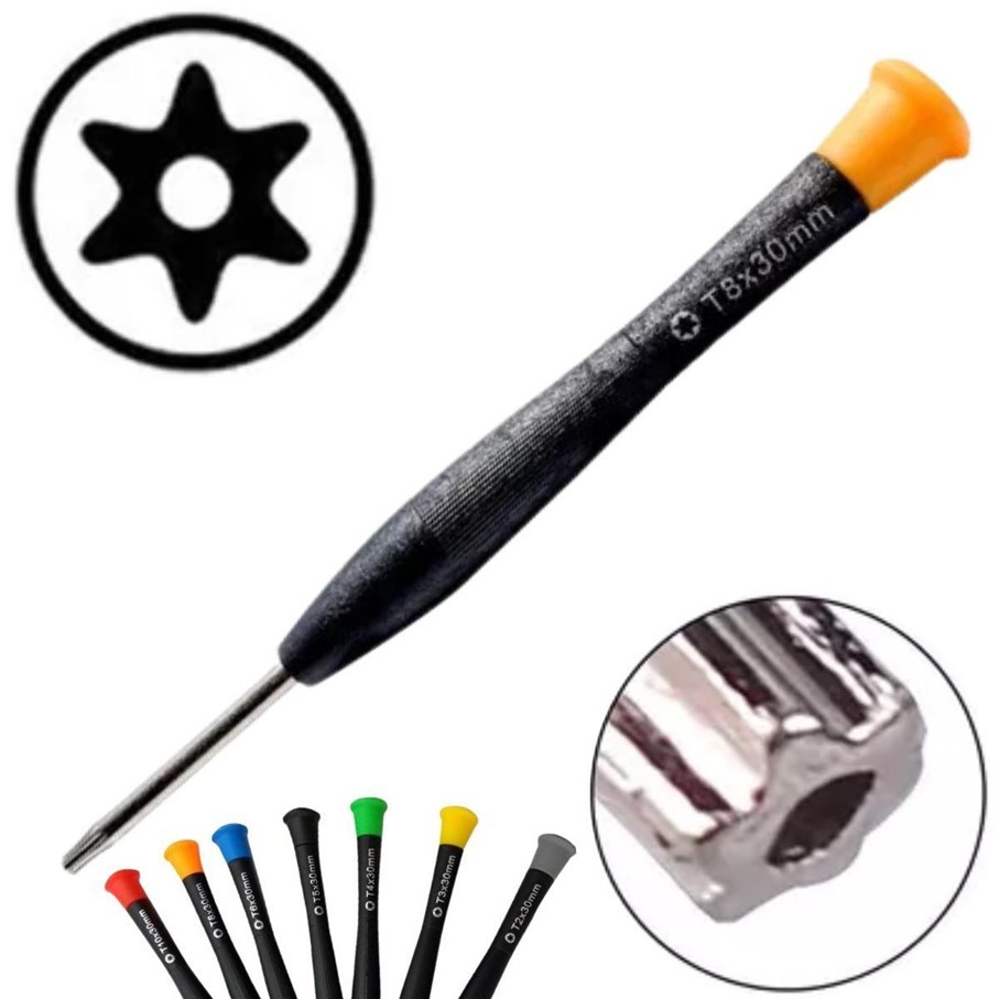 Chave Torx T6 T8 T10 Com Furo para Abrir Playstation Ps3 Ps4 Ps5 Xbox 360 One Series X ou S Controle em Oferta na Shopee