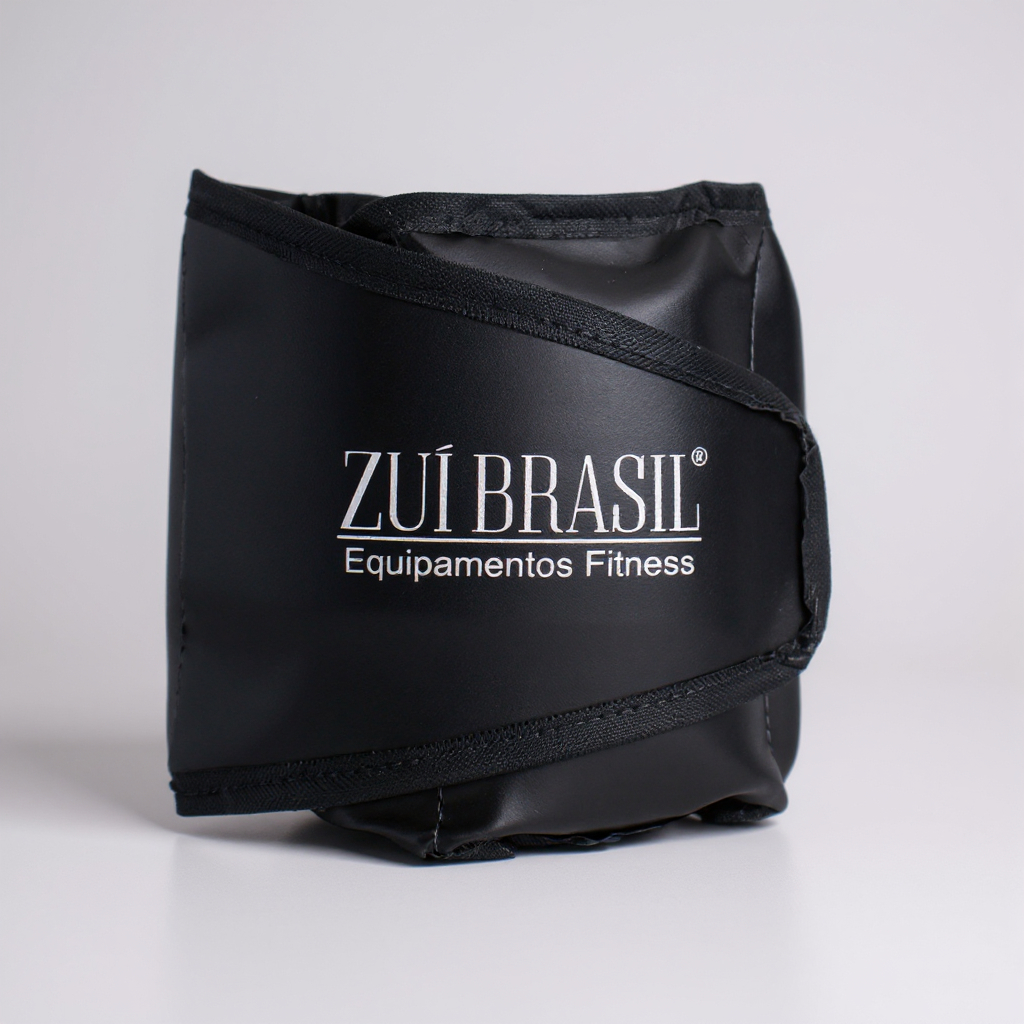 Par Caneleira Profissional 1kg com Velcro Zuí Brasil – Tornozeleira para Exercícios