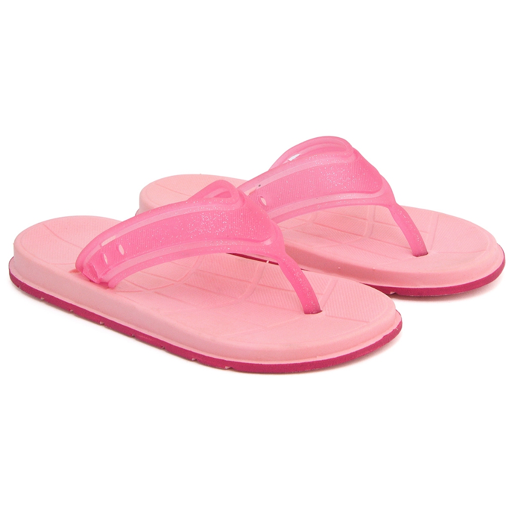 Sandália Chinelo Infantil Menina Feminino De Dedo Slim Antiderrapante