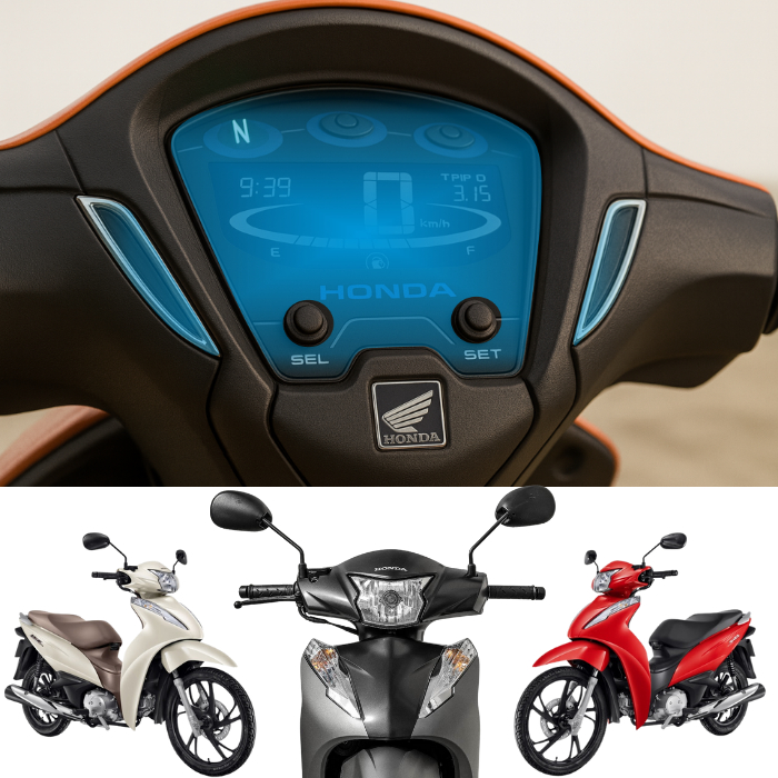 Película Protetora painel velocímetro antirrisco tela Honda Biz 125 2018 2019 2020 2021 2022 2023 24