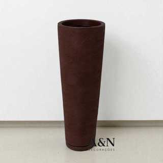 Vasos Para Plantas de Polietileno Coluna Ibiza Grande Luxo Texturizado em Oferta na Shopee