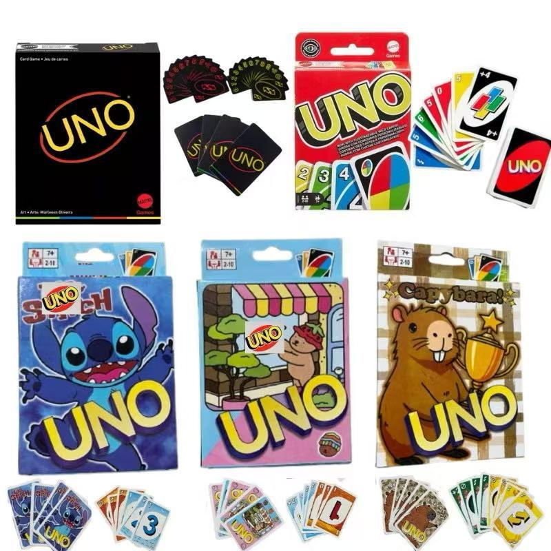 Jogo de Cartas Card Game Unno Genérico Desenhos com 104 cartas