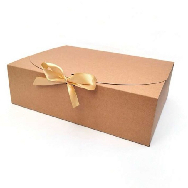 embalagem CAIXA para presente uso diverso no Tamanho 25x20x8 Cm KIT 15 unidades CAIXA MEDIA KRAFT