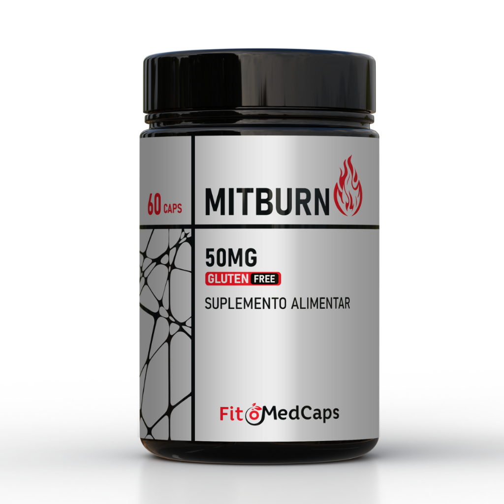 Mitburn 50mg 60 Cápsulas Com Selo de Autenticidade