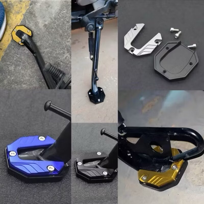 Capa Protetora para Descanso Lateral de Moto – Base Antiderrapante em Alumínio em Oferta na Shopee