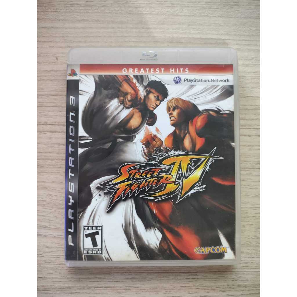Jogo Street Fighter 4 Original Mídia Física Ps3 - Usado
