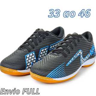 Chuteira Futsal Salão Antiderrapante 33 ao 45 Envio Imediato Macia Homem Mulher em Oferta na Shopee