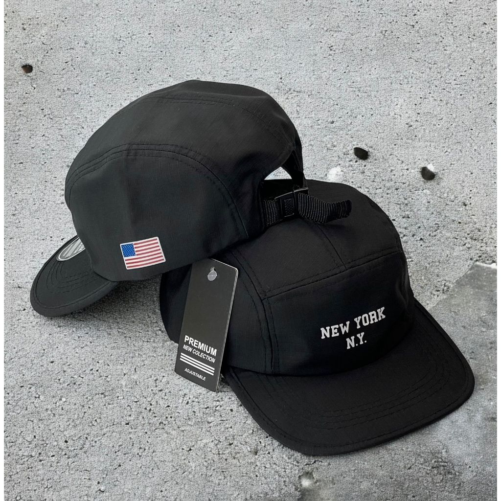 Boné Five Panel 5-Panel Original New York NY Streetwear Ajustável Fitão