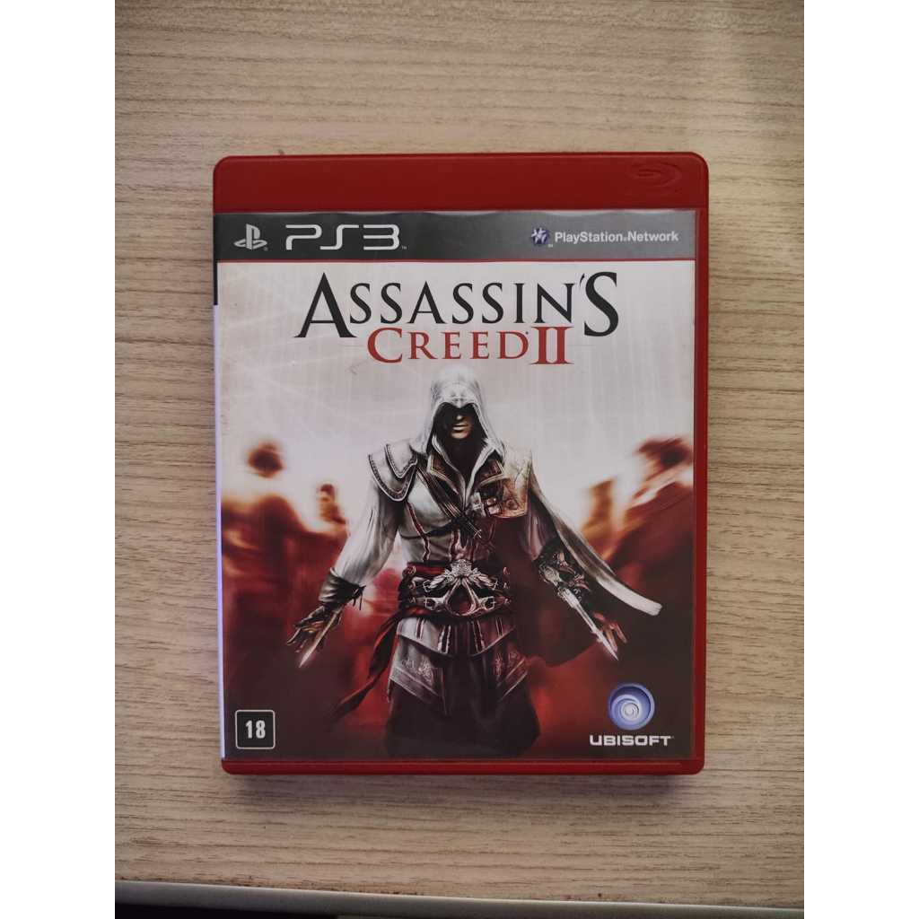 Jogo Assassins Creed 2 Original Mídia Física Ps3 - Usado