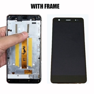 Frontal Display Touch E Aro Positivo Quantum Muv Q5 Original C/ Garantia
