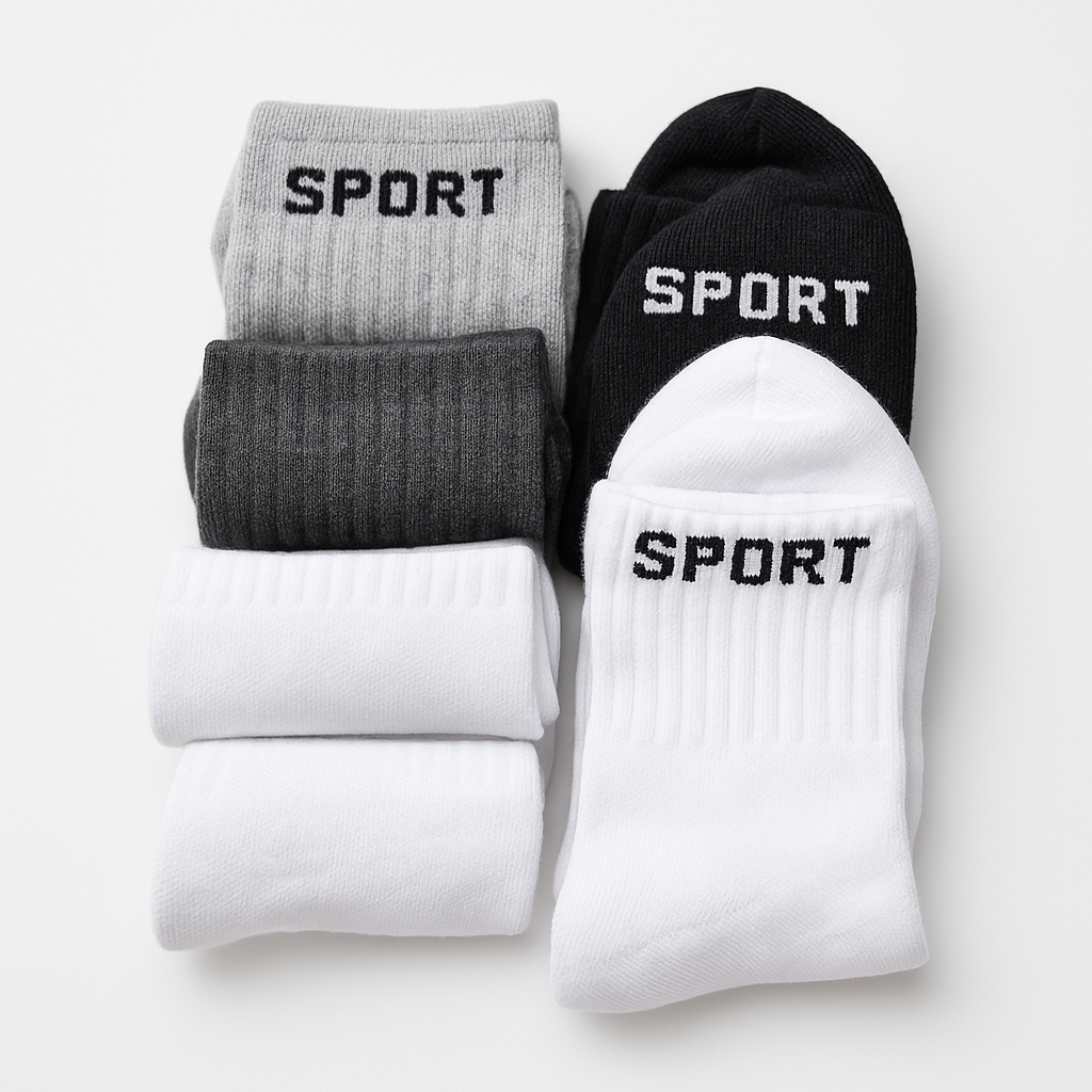 Kit 12 Pares de Meias Cano Alto Algodão Unissex 37-44 - Conforto e Estilo com Entrega Rápida