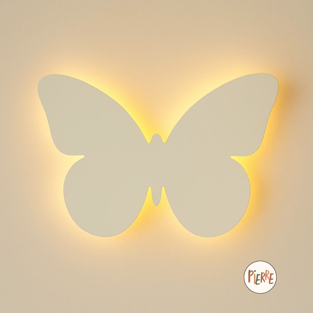 Luminária Borboleta com LED em Oferta na Shopee