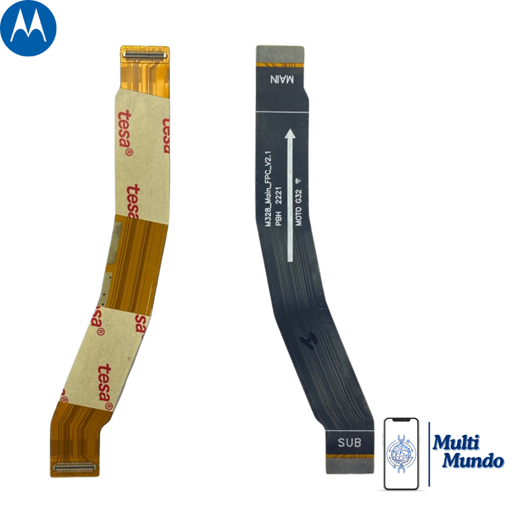 Cabo Flex Flat Sub Placa De Carga Para Moto G32 Xt2235